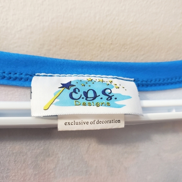 It's A Small World Print Dress - Size large - Picture 7 of 8